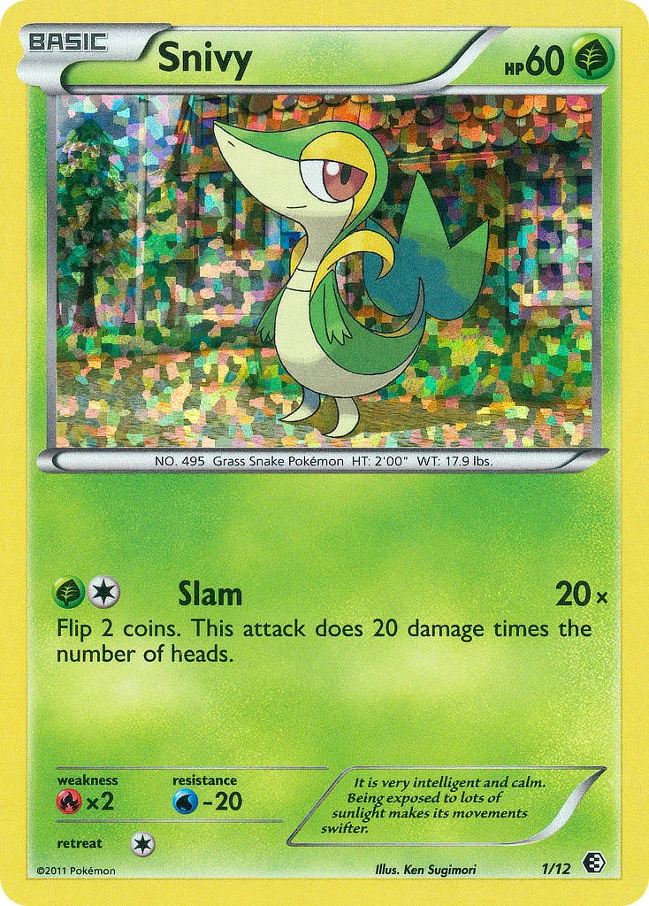 Snivy, McDonald's Collection 2011
