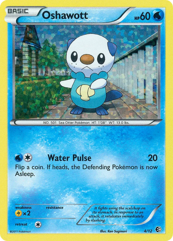Oshawott, McDonald's Collection 2011