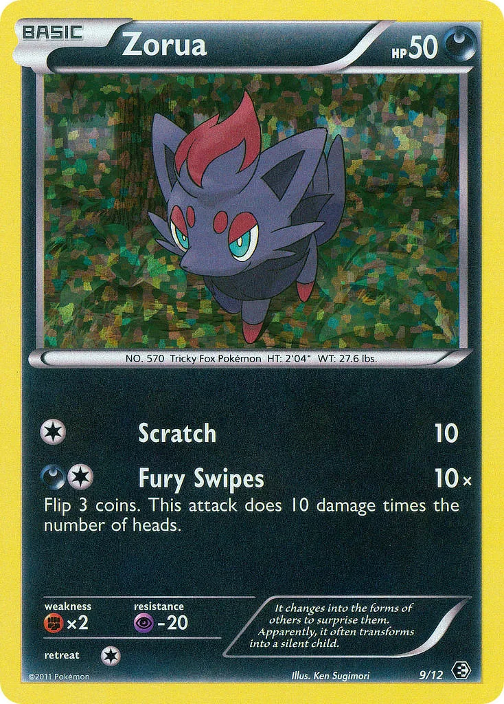 Zorua, McDonald's Collection 2011