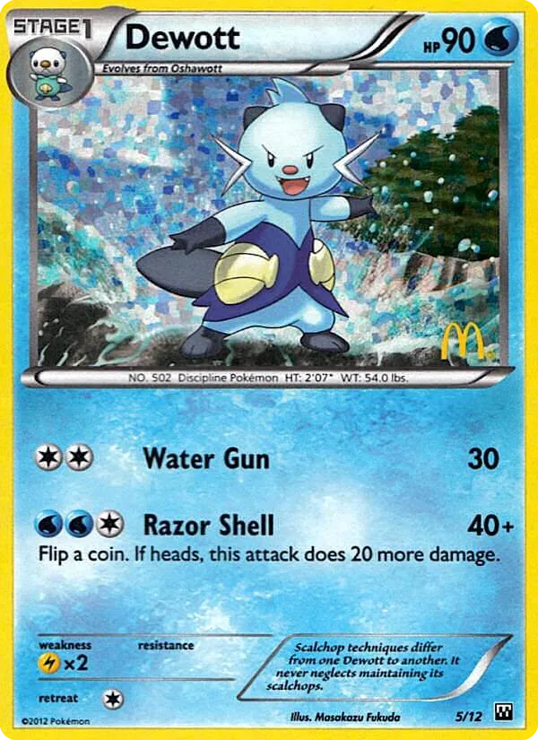 Dewott, McDonald's Collection 2012