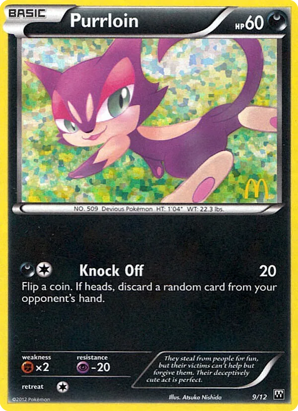 Purrloin, McDonald's Collection 2012