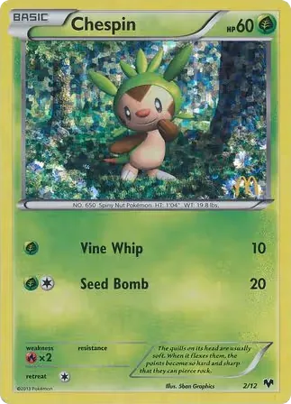 Chespin, McDonald's Collection 2014