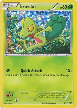 Treecko, McDonald's Collection 2015