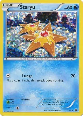 Staryu, McDonald's Collection 2015