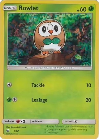Rowlet, McDonald's Collection 2017