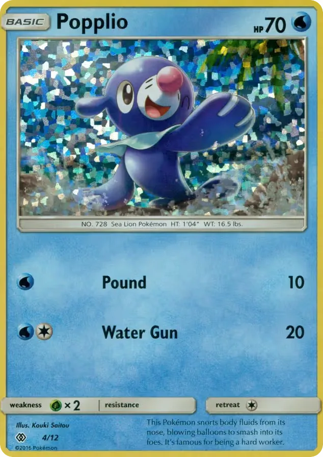 Popplio, McDonald's Collection 2017