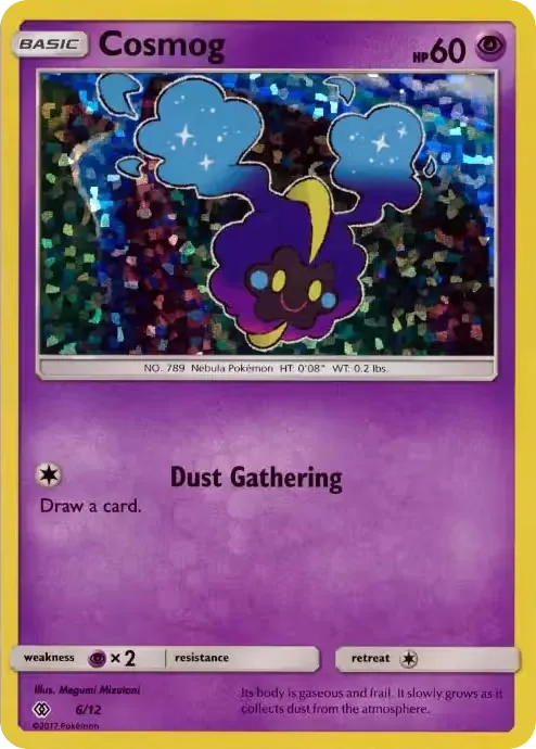 Cosmog, McDonald's Collection 2017