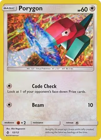 Porygon, McDonald's Collection 2018