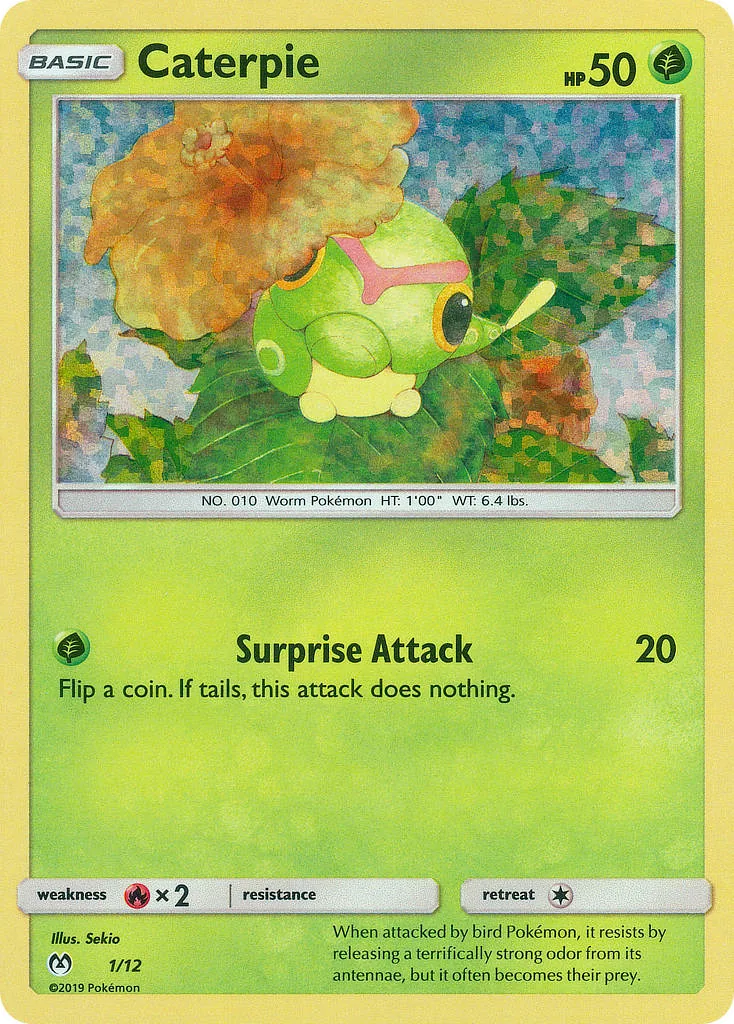 Caterpie, McDonald's Collection 2019
