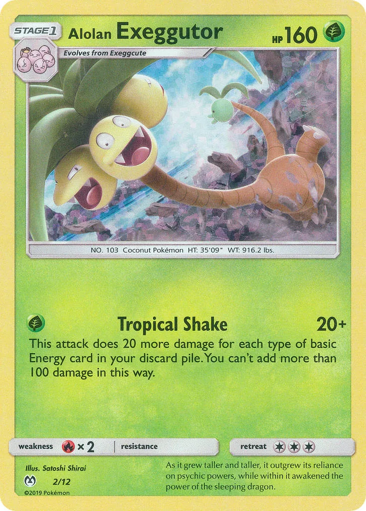 Alolan Exeggutor, McDonald's Collection 2019