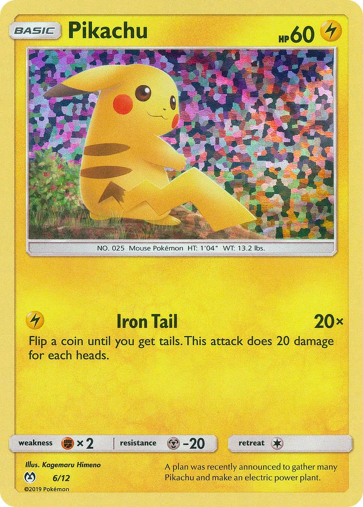 Pikachu, McDonald's Collection 2019