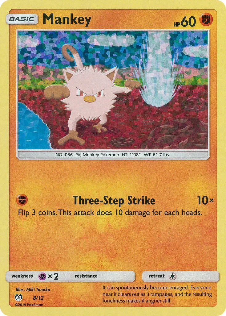 Mankey, McDonald's Collection 2019