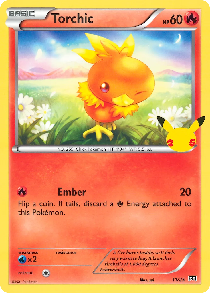 Torchic, McDonald's Collection 2021
