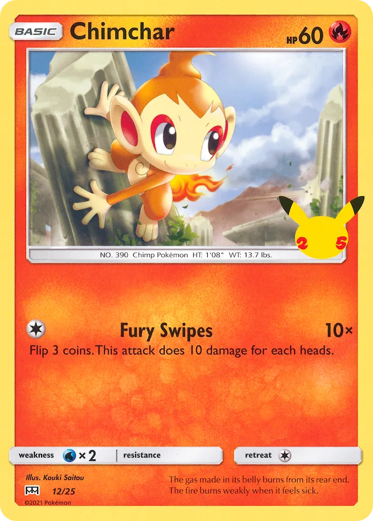 Chimchar, McDonald's Collection 2021