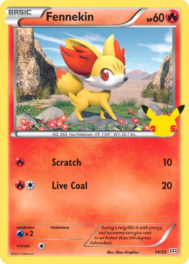 Fennekin, McDonald's Collection 2021