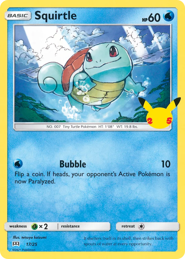 Squirtle, McDonald's Collection 2021