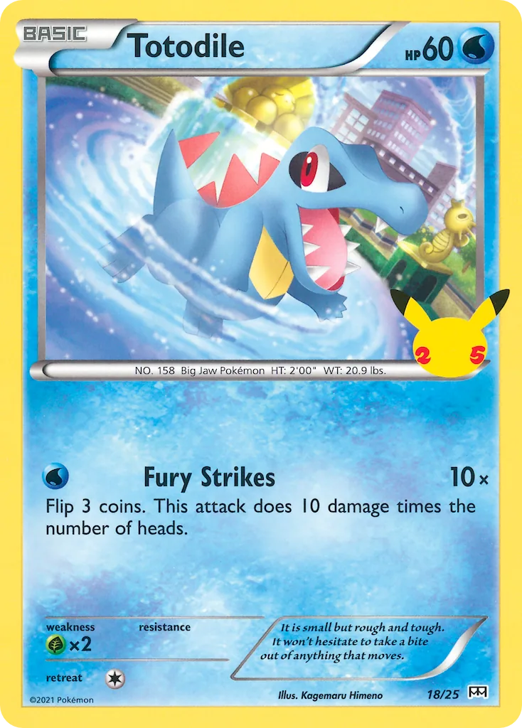 Totodile, McDonald's Collection 2021