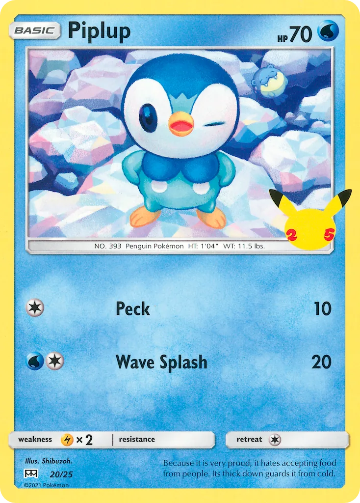 Piplup, McDonald's Collection 2021