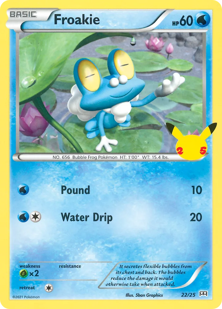 Froakie, McDonald's Collection 2021