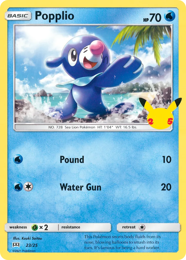 Popplio, McDonald's Collection 2021