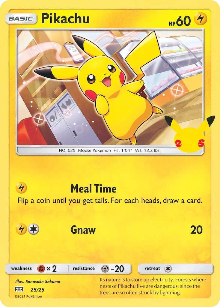 Pikachu, McDonald's Collection 2021