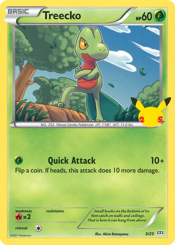 Treecko, McDonald's Collection 2021