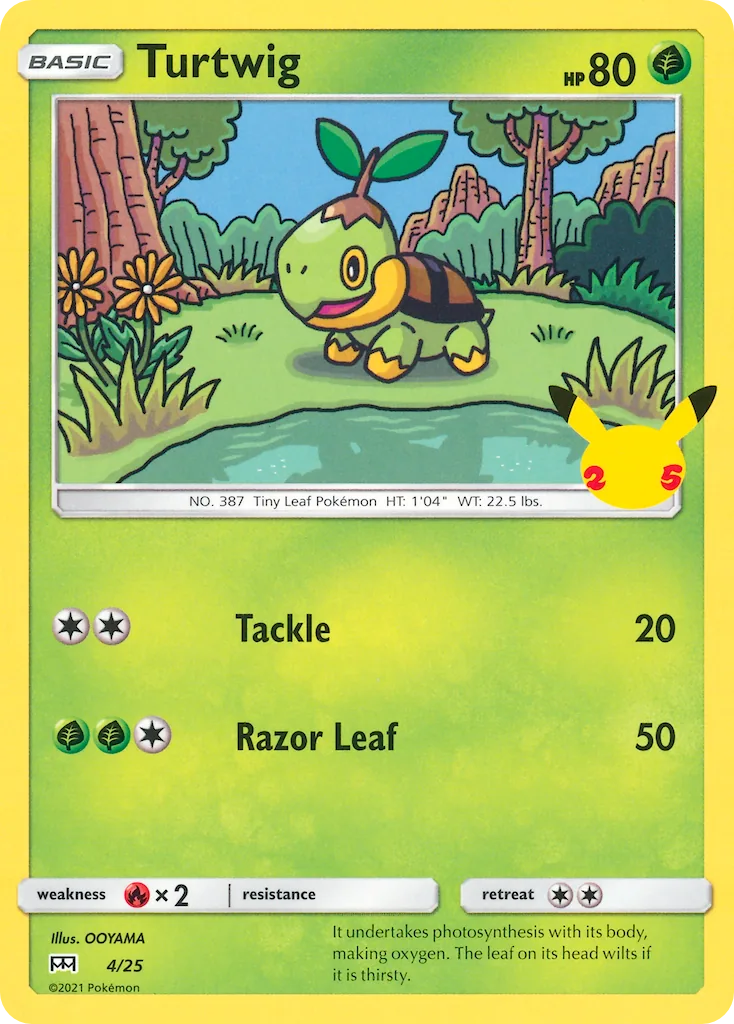 Turtwig, McDonald's Collection 2021