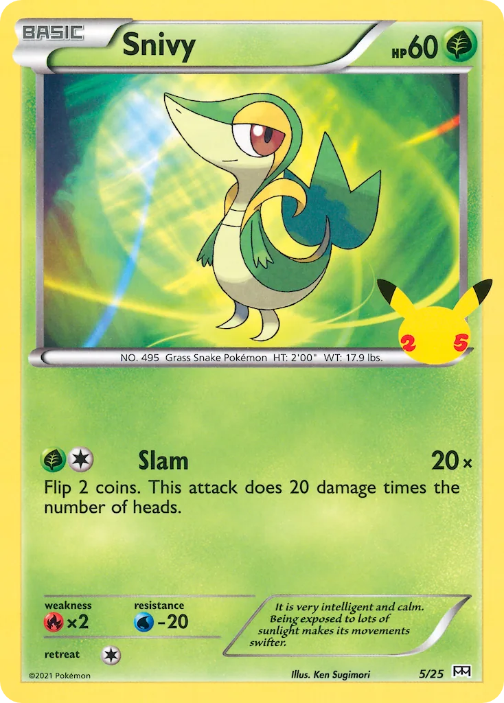 Snivy, McDonald's Collection 2021