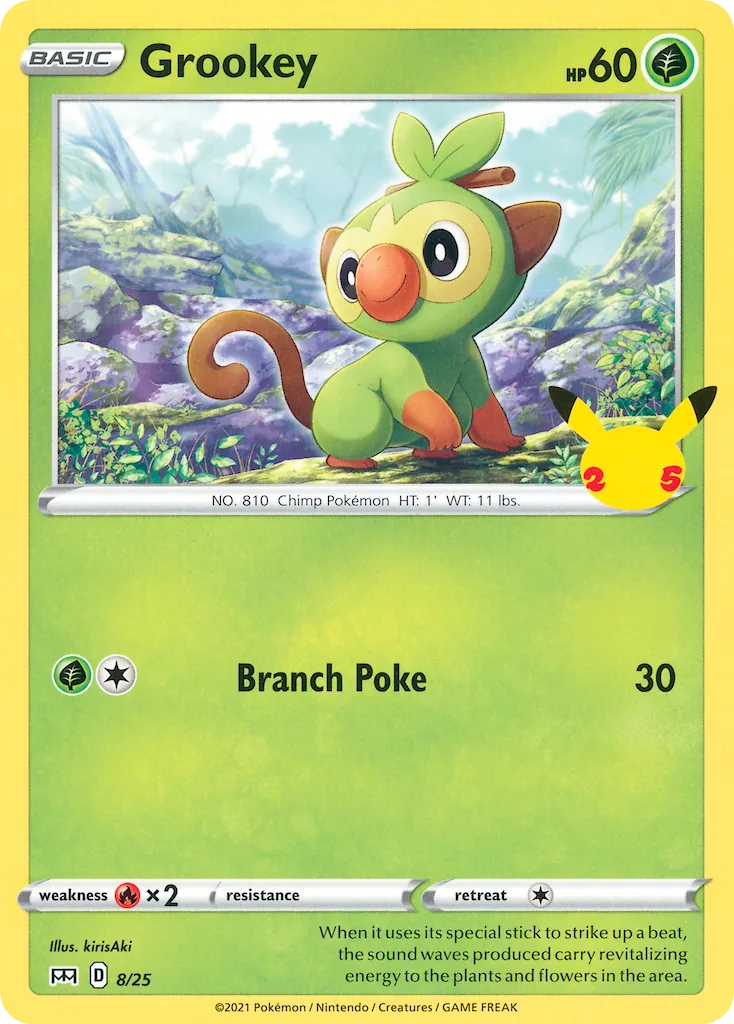 Grookey, McDonald's Collection 2021