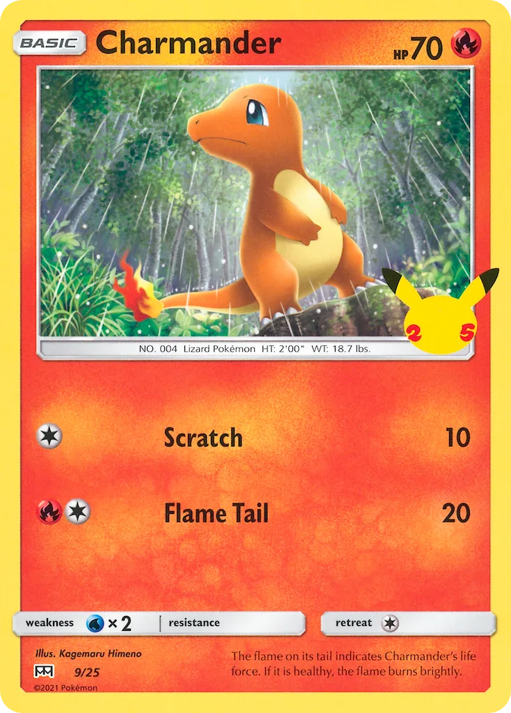 Charmander, McDonald's Collection 2021