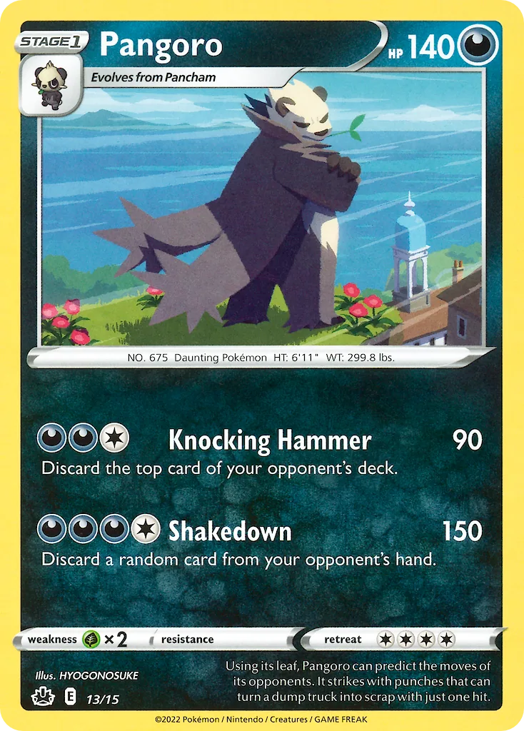 Pangoro, McDonald's Collection 2022