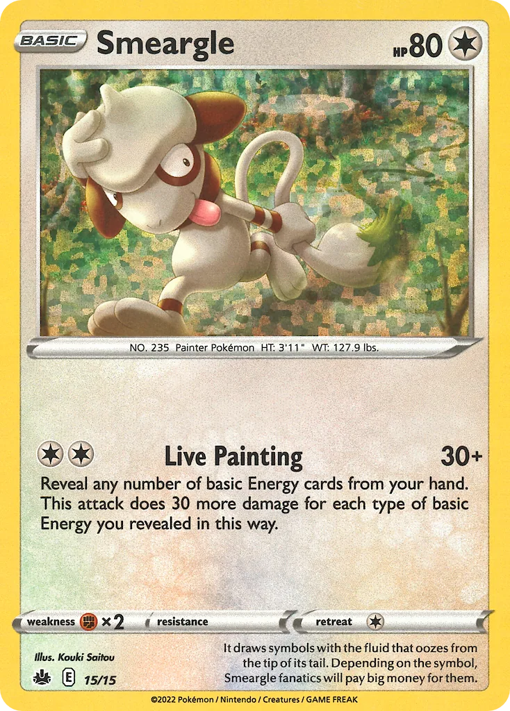 Smeargle, McDonald's Collection 2022