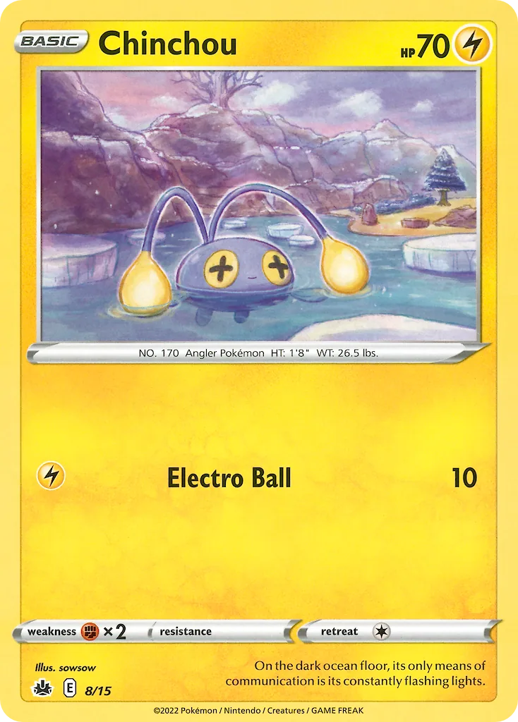 Chinchou, McDonald's Collection 2022