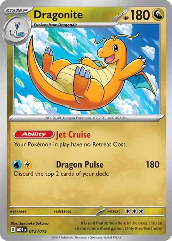 Dragonite, McDonald's Collection 2024