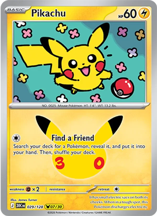 Pikachu, 30th Celebration