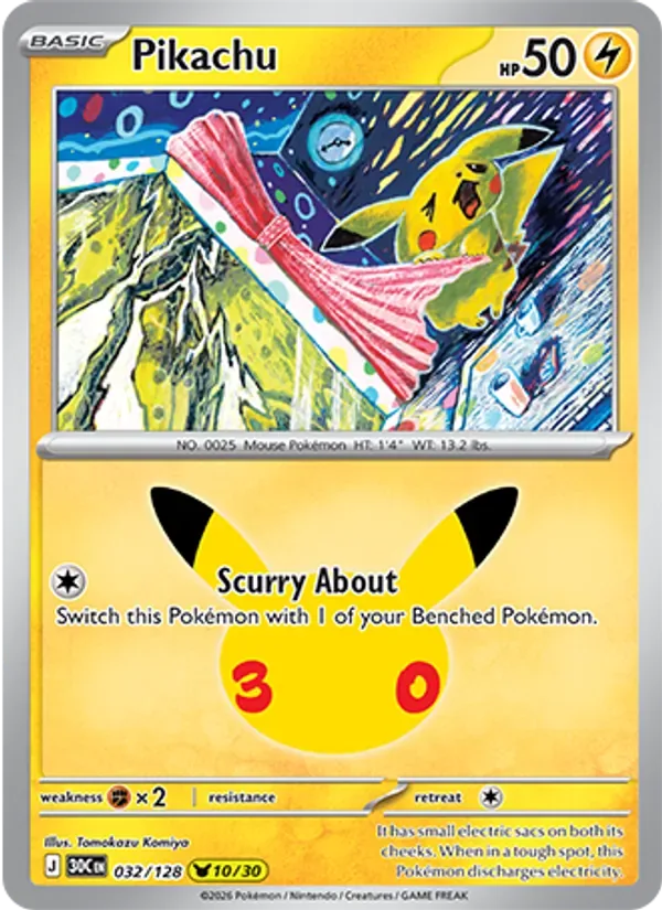 Pikachu, 30th Celebration