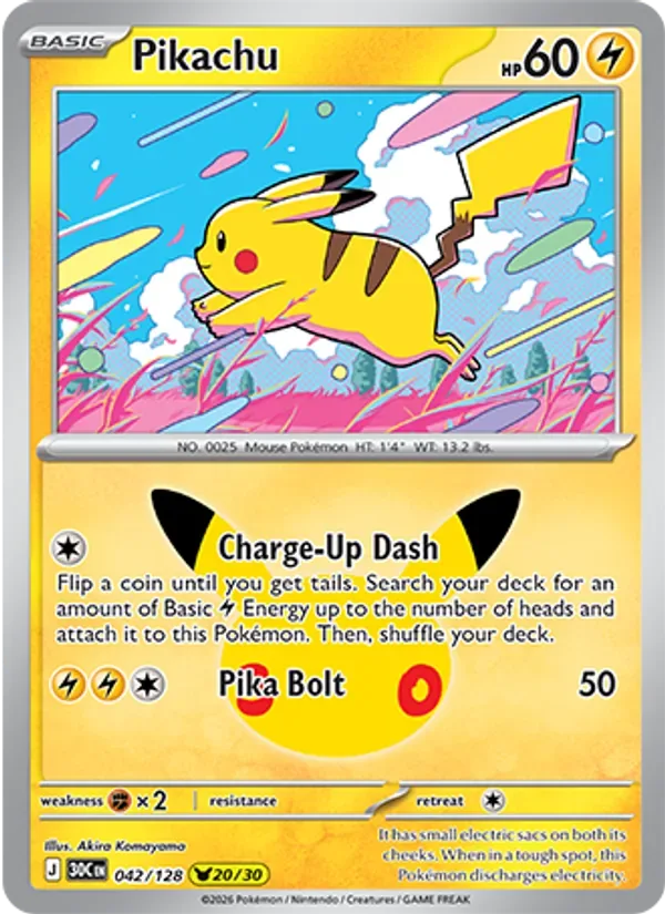 Pikachu, 30th Celebration