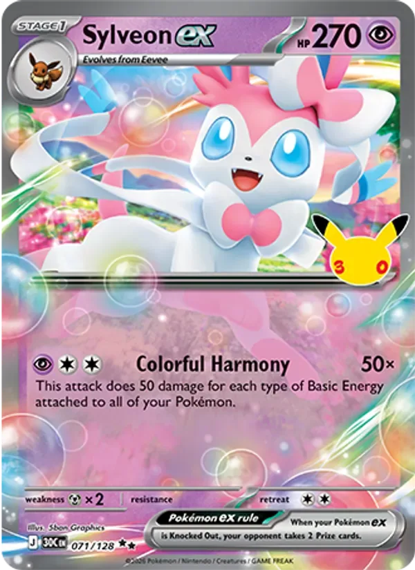 Sylveon ex, 30th Celebration