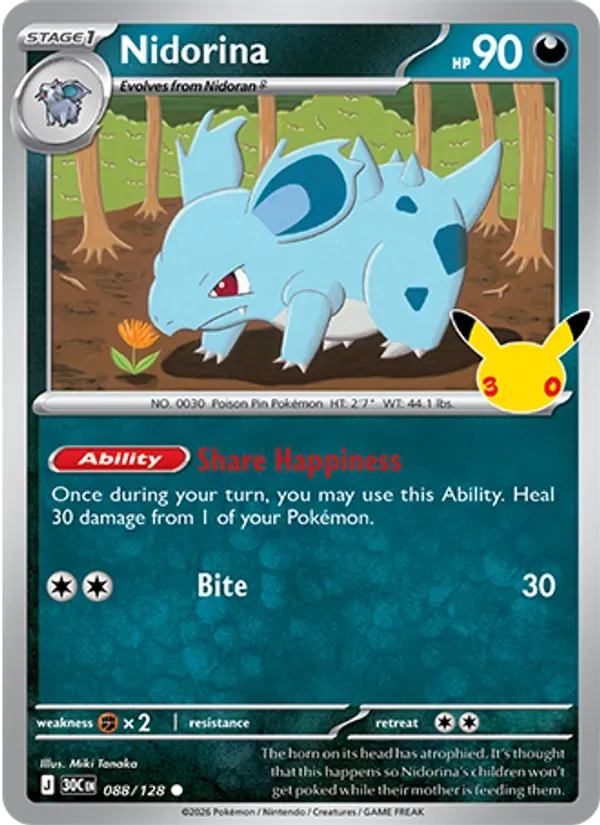 Nidorina, 30th Celebration
