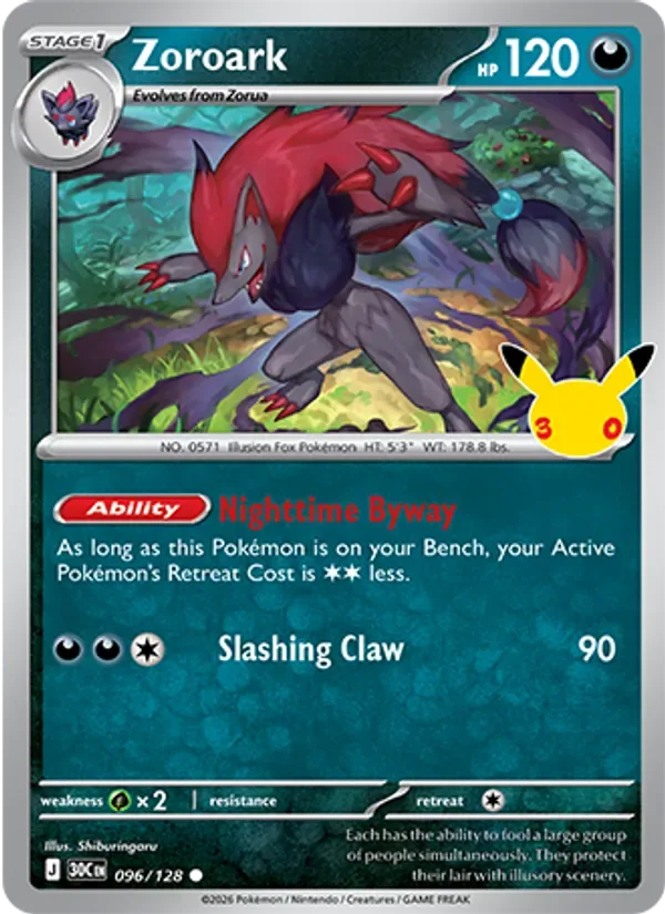 Zoroark, 30th Celebration