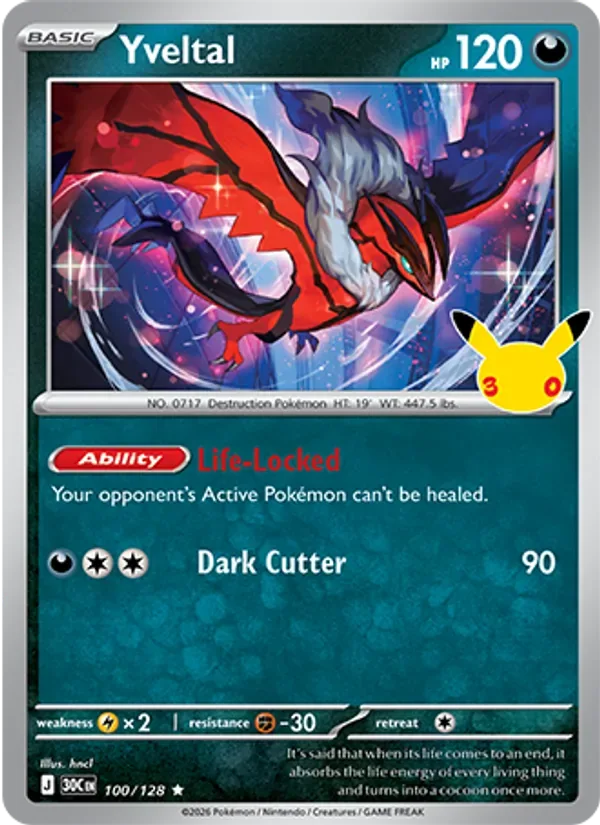 Yveltal, 30th Celebration