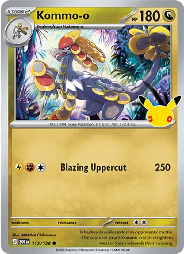 Kommo-o, 30th Celebration