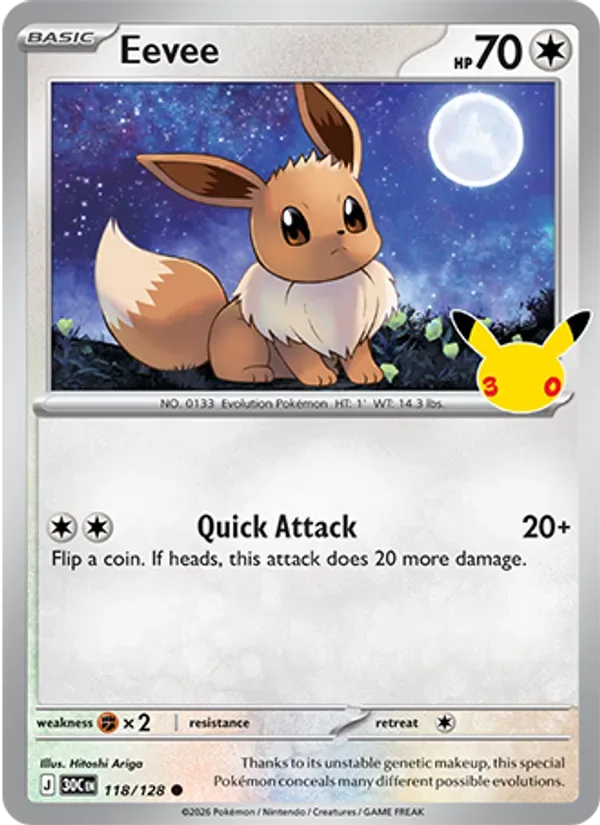 Eevee, 30th Celebration