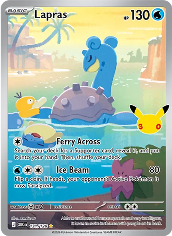 Lapras, 30th Celebration