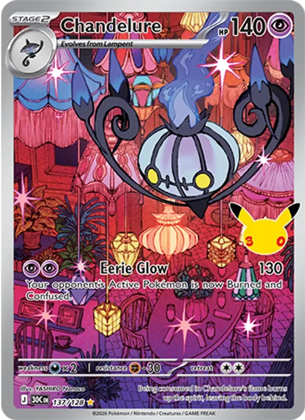 Chandelure, 30th Celebration