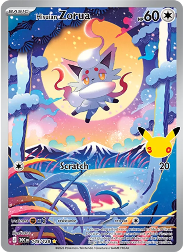 Hisuian Zorua, 30th Celebration