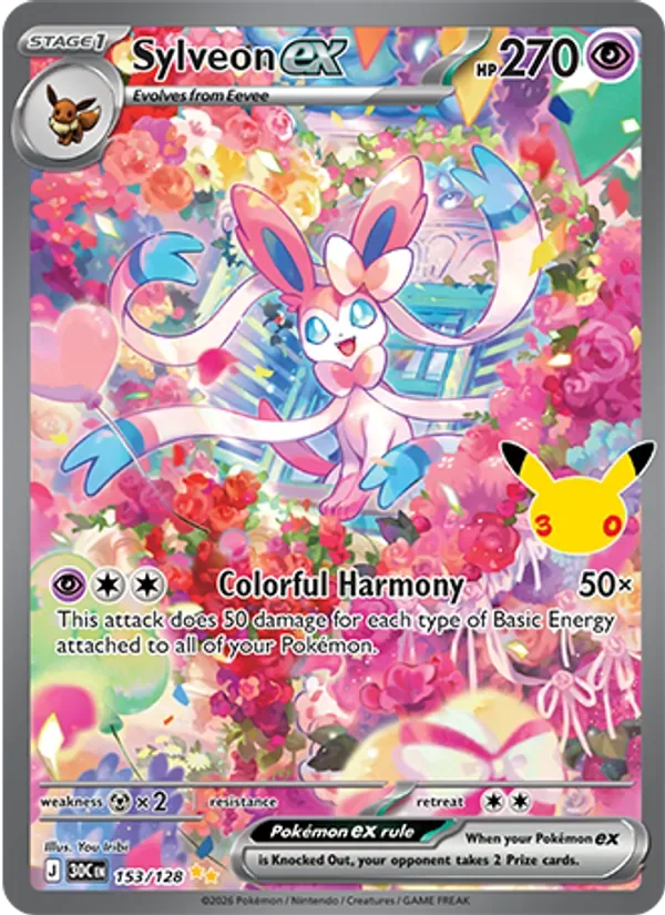 Sylveon ex, 30th Celebration