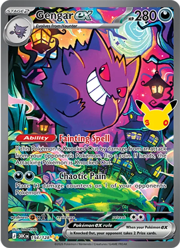 Gengar ex, 30th Celebration