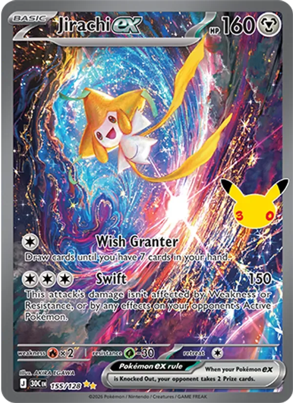 Jirachi ex, 30th Celebration