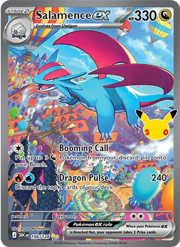 Salamence ex, 30th Celebration